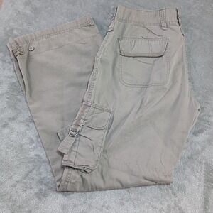 The North Face Women's Cargo Utility Pants Beige Size 8 Hike Camp‎ Gorpcore